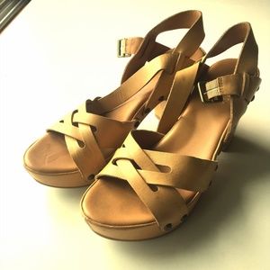 Kork-Ease Ava Wedges Size 9 M Tan